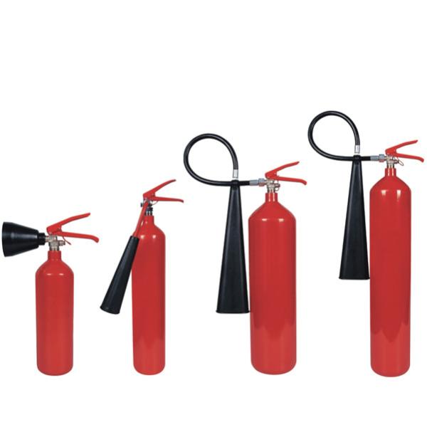 Empty Carbon Dioxide Fire Extinguisher Cylinder , 3 - 12kg Commercial Fire