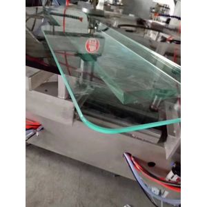 1 4 Flat Edge Frosted Tempered Glass With Customized