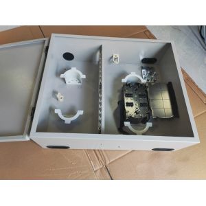 Customized 72Port 144Core SC/LC/FC/ST 1-Door Wall Mount Fiber Enclosure Metal