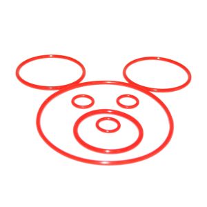 Different Size High Temperature Nitrile Rubber O Rings , Peroxide EPDM Rubber O