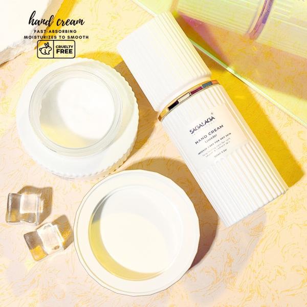 Quality SAGALAGA Hand Moisturizing Cream Protects and Repairs Dry Hands for Women Private Label Deeply Hydrating Hand Lotion wholesale