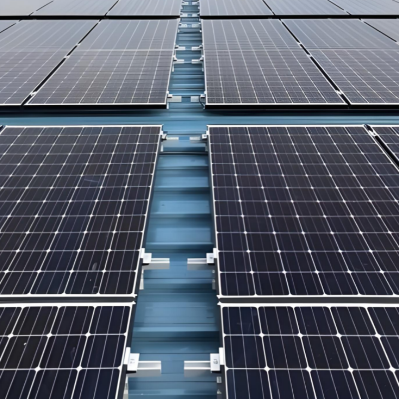 Cheap Standing Seam Roof Solar Mounting Brackets No Roof Penetration Fast Installation Customizable for sale