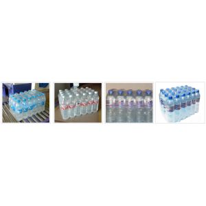 PET Bottles Automatic Labeling Machine Pneumatic Film Shrinking Machine
