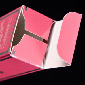 Cosmetics Cleanser Colorful box package with your brand in white cardboard