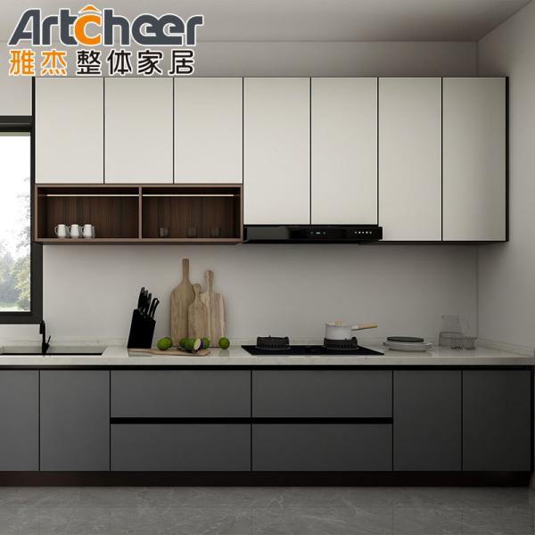 Quality Durable and Customized Color Kitchen with Quartz Stone Countertop 2023 Product Idea wholesale