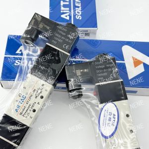5 Way 3 Position 4V130E-06 Air Fluid AIRTAC Solenoid Valve With Aluminum Alloy