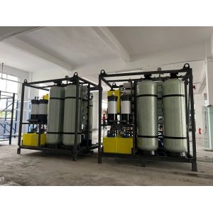 Salt Water Sea Water Seawater Reverse Osmosis Systems Desalination Containerized