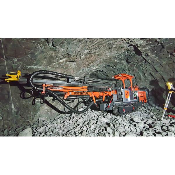 Quality Sturdy Chassis Structure Rock Drilling Trolley For 0.8 - 2m/Min Drilling Speed wholesale