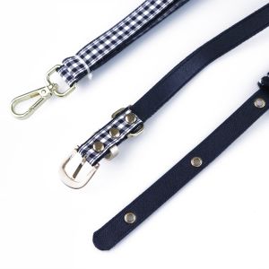 Neoprene Harness Leash Set Metal Buckle Runing Luxury Dog Collars