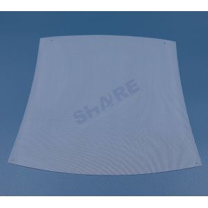 Square Mesh Opening 1200 Micron Nylon Monofilament Filter Mesh, 61% Open Area