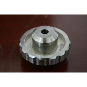 China Waterjet Cutting Head Spare Parts ECL P4 Knurled Abrasive Nozzle Nut 711589-1 on sale