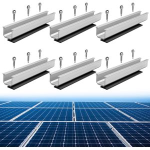 Roof Ground Solar Mounting System with Wind Load of 60m/s and Easy Installation
