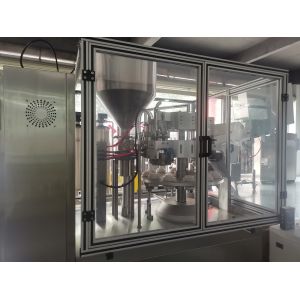 20- 60pcs / Min Aluminum Tube Filling Machine With Accuracy ≤±1% Dimension 1500