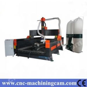4th axies servo engraving machine stone ZK-1325(1300*2500*500mm)