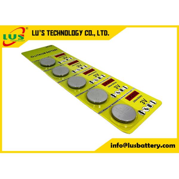 CR2032 non-rechargeable coin-cell battery 220mah 240mah Lithium Battery 3V