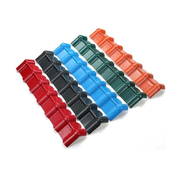 Quality Heat Insulation ASA Synthetic Resin Tile Accessories Eave Drip Tile For Parking Cover wholesale