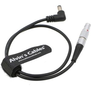 2 Pin lemo to Right Angle DC Cable for Teradek Bolt Transmitter Tilta Battery