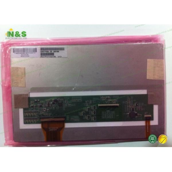 7 Inch Automotive LCD Display A070VTN06.0 AUO LCM 800×480 Normally White Display