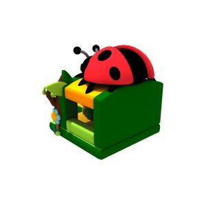 New Beetle/Ladybug Theme Inflatable Combos Bounce with Slide Colorful Inflatable