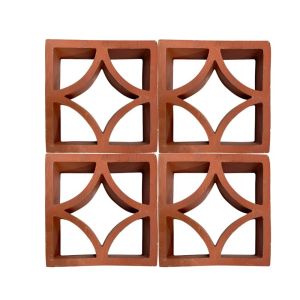 7% Absorption Terracotta Facade Panel Breezeway Tile In Classical Design For