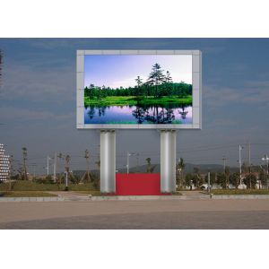 SMD P8 Outdoor Advertising Led Display Screen Double Pillar Type 40x20 dots