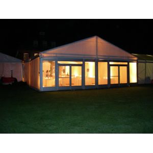 500 Seaters Huge Glass Wall Event Tents Garden Party Tent For Reception