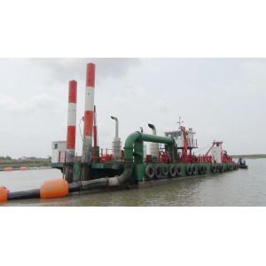 26 inch 1400 cbm/h Cutter Head Diameter Sand Suction Sand Dredger with Dredging