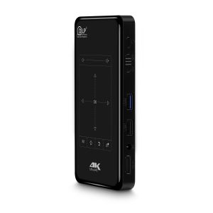 IR Control DLP 4K Pocket Projector Mini Portable DLP Projector Decoding 3D