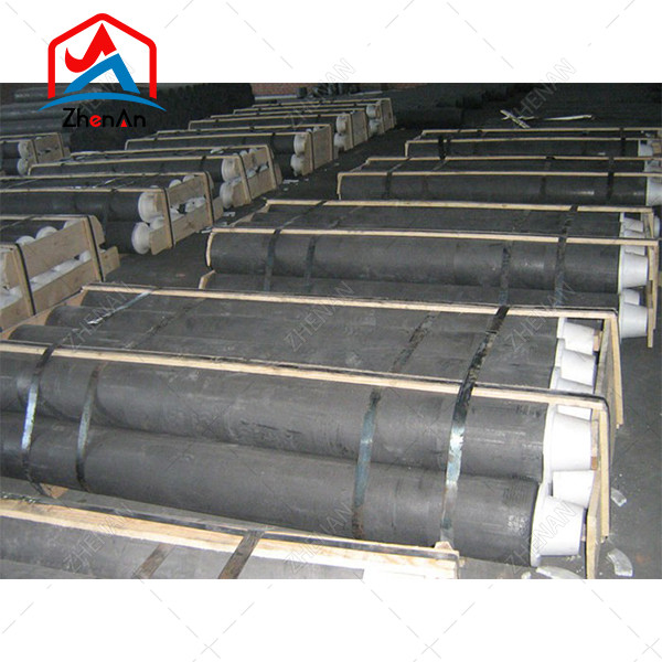 Quality Graphite Electrode with Tapered Nipples UHP HP RP Grade 225X1500mm wholesale