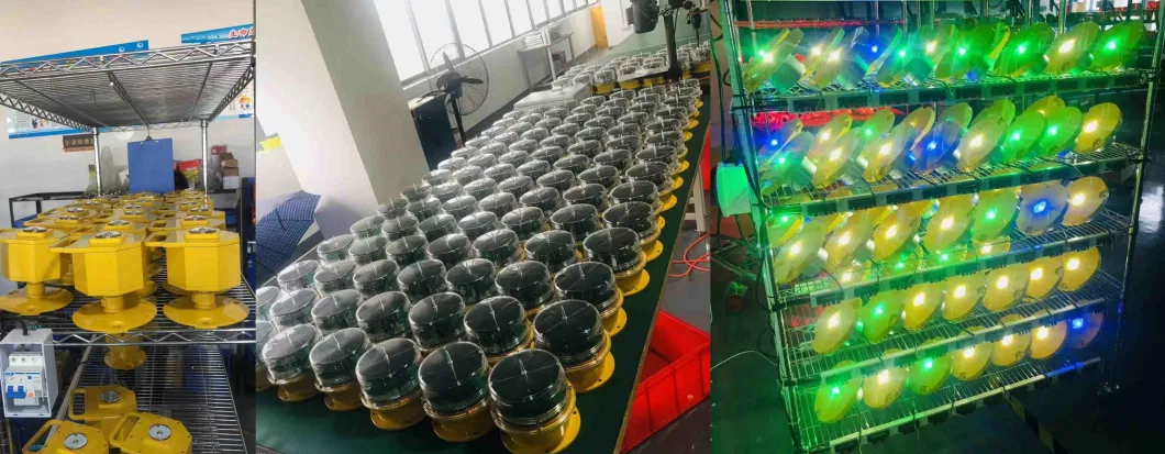 Medium-Intensity Type B L864 Aviation Obstruction Light Aircraft Warning Red White Beacon