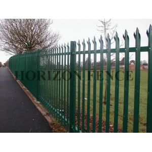 Steel Palisade High Security Fence Systems For Industrial And Commercial