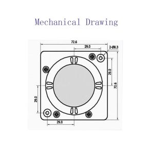 robust Trackball Module Industrial Graded Polycarbonate Casing With 50mm Plastic