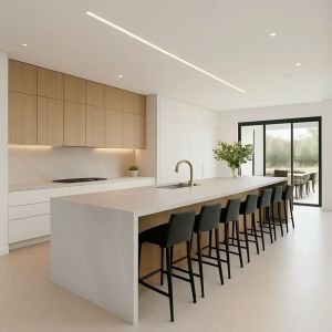 One-stop Designs Factory Kitchen Furniture Design Customized Modern Designs High