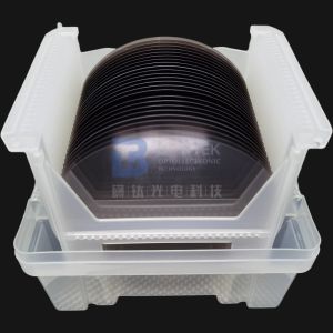 Semiconductor Cleaned Piezoelectric Crystal Wafer In Class 1000 Clean Room