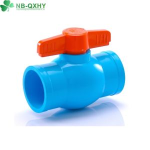 Cheap Low Temperature PVC Compact Ball Valve for Water Supply System in Thailand Market QX for sale