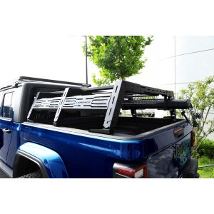Powder Coating 2023 Universal Mn Steel Bed Rack Roll Bar for Most Pickup Trucks