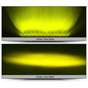 8 Inch 30W Slim LED Light Bar Single Row 5W White Amber Color Work Light for Off