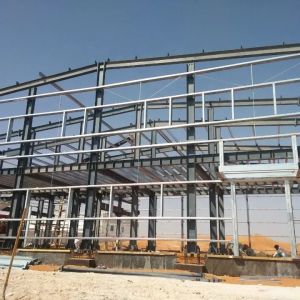 Painted Or Galvanized Prefabricated Multi Storey Steel Structure Buildings