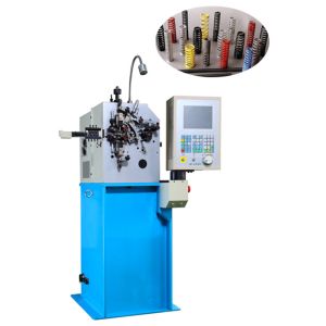 Stable Torsion Spring Machine Two Axis Control With Unlimited Wire Feeding