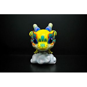 Lucky Symbol Chinese Dragon Toy Figures Eco - Friendly Material 9.5*8*5cm