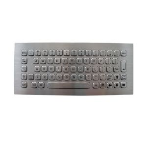 Industrial Panel Mounted Keyboard Rugged IK08 Vandal Resistant PS2 USB Interface