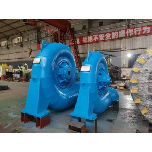 Hydroelectric Electric Water Power Francis Hydro Turbine 800kw+400kw