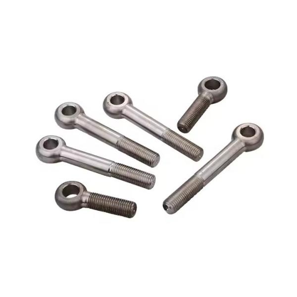 Quality Custom Rigging Hardware Plain Finish Stainless Steel Eye Bolt Screw For Industrial Machinery wholesale