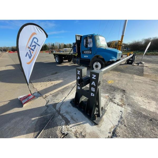 Quality Crash Rated P1 Rising Beam Gate 820mm Intercept Height for Maximum Security Standards wholesale