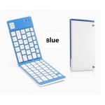 Foldable Bluetooth Keyboard with Stand Holder for Compatible IOS Android Windows