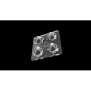 50*50mm High Transmittance LED Street Light Module with 4IN1 50 degree of