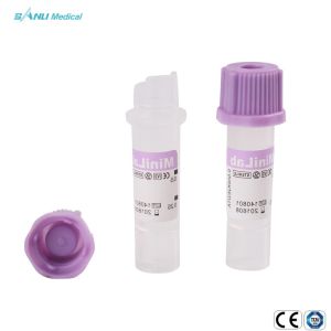 China Plastic Micro Blood Collection Tube Edta K2 Test Tubes on sale