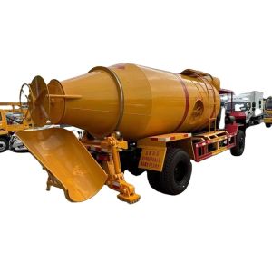 Mobile Concrete Mixer High-quality Truck Trailer Concrete Pump Machine