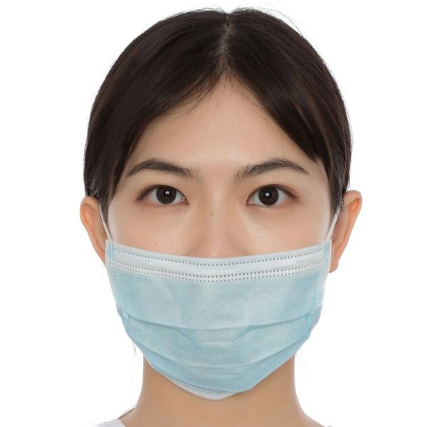 Quality Single Use Earloop Face Mask 3 - Ply Protection Dust Proof CE Approved wholesale