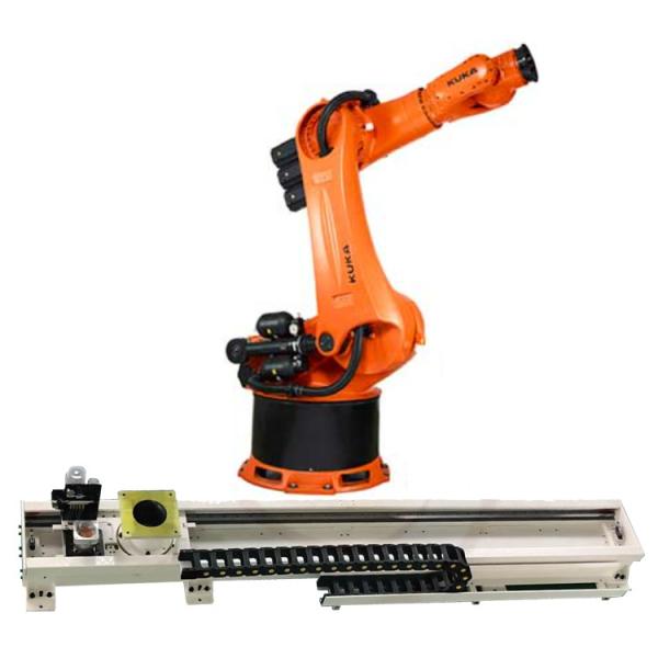 Quality Kuka 6 Axis Handling Robotic Arm KR 240 R3330 With CNGBS Robot Guide Rail For Handling Robot wholesale